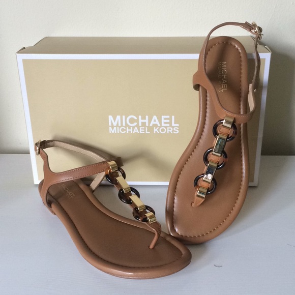 michael kors acorn sandals